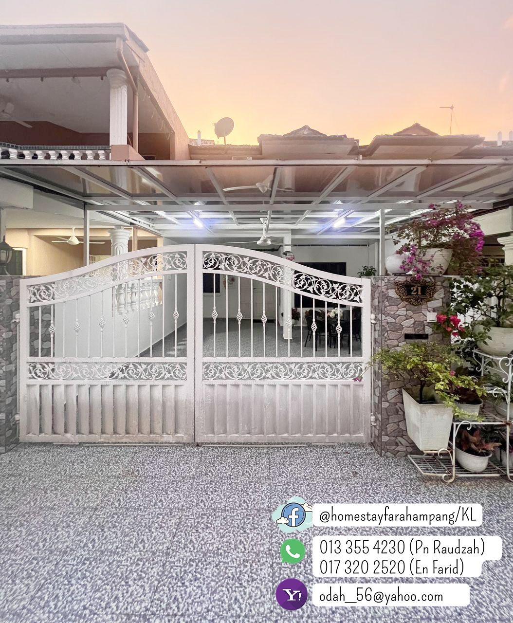 Homestay Farah Ampang/Selangor/Kuala Lumpur